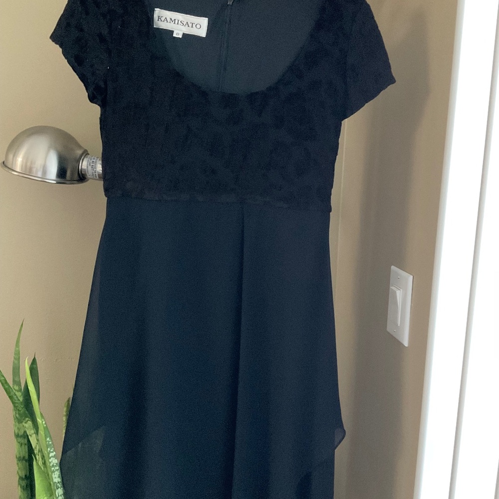 Kamisato Little Black Dress, Size 8